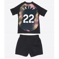 Camisa de time de futebol Leicester City Oliver Skipp #22 Replicas 2º Equipamento Infantil 2024-25 Manga Curta (+ Calças curtas)